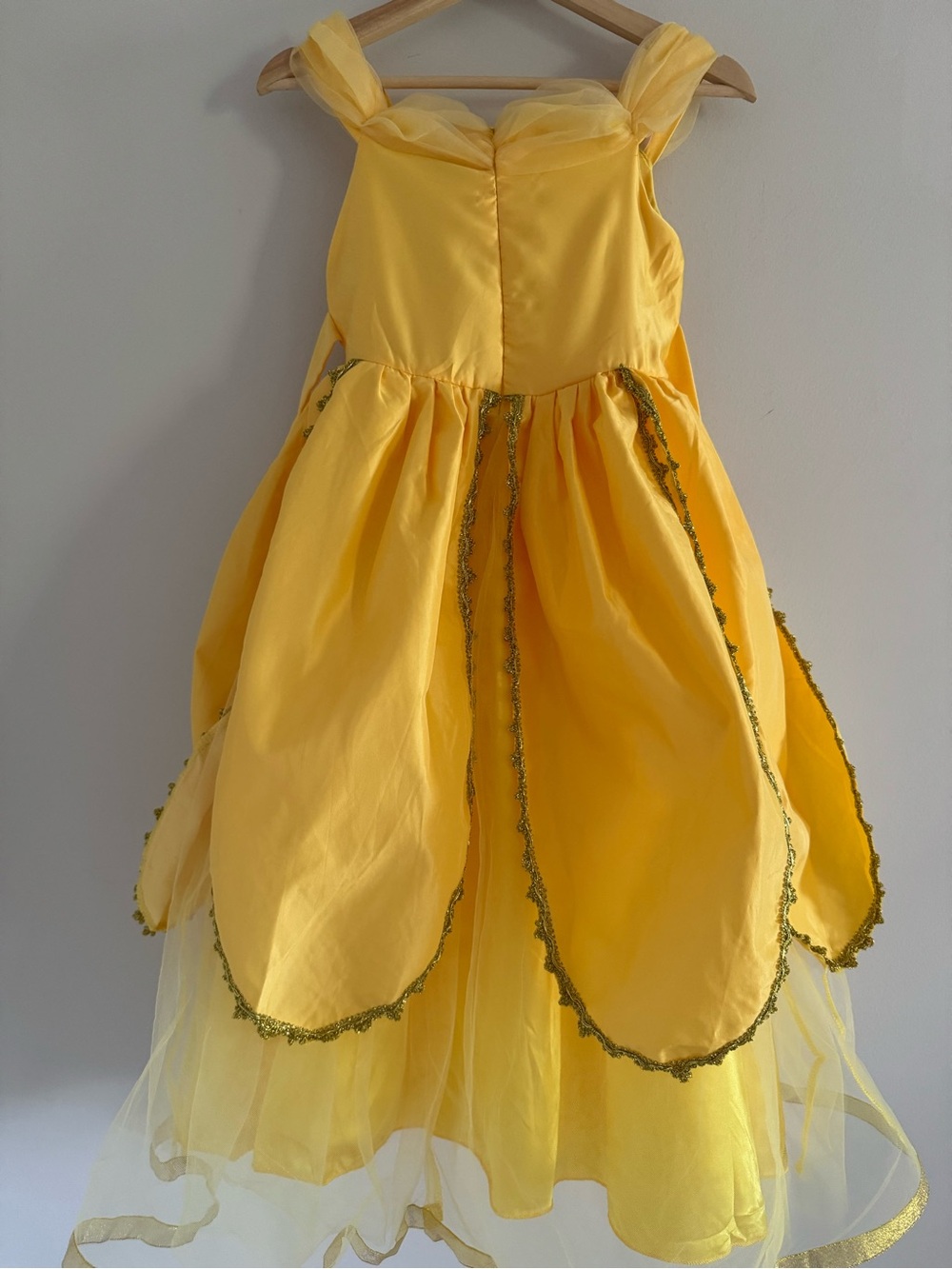 Princess Belle Yellow Dress Kids Size 10–12 150 cm - Picture 5 of 17